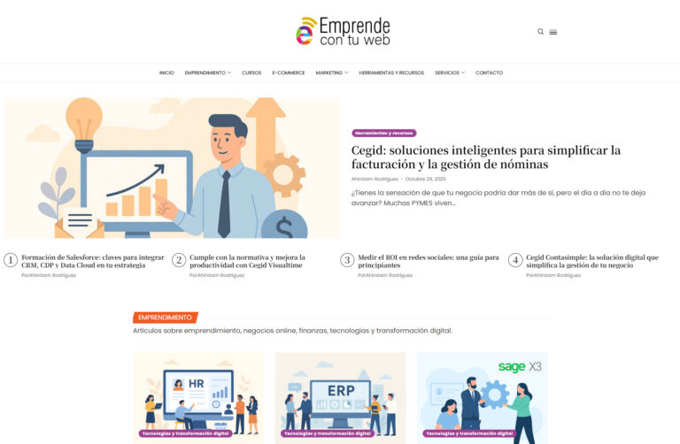 Emprende con tu Web - Blog de emprendimiento y tecnología